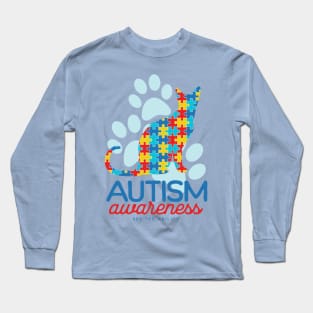 Pet In Puzzles (autism awareness) Long Sleeve T-Shirt